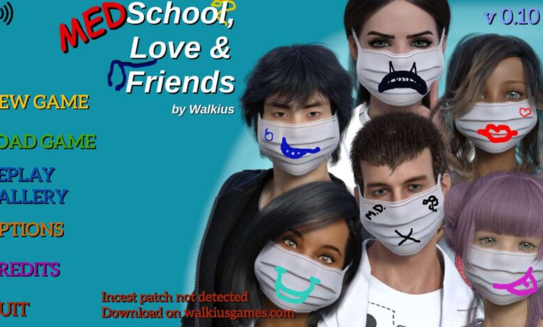 Medschool, Love and Friends Download Full Game PC Free [v0.5]